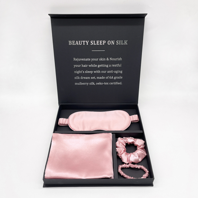 19/22/30 Momme Mulberry Silk Pillowcase Set With Gift Box